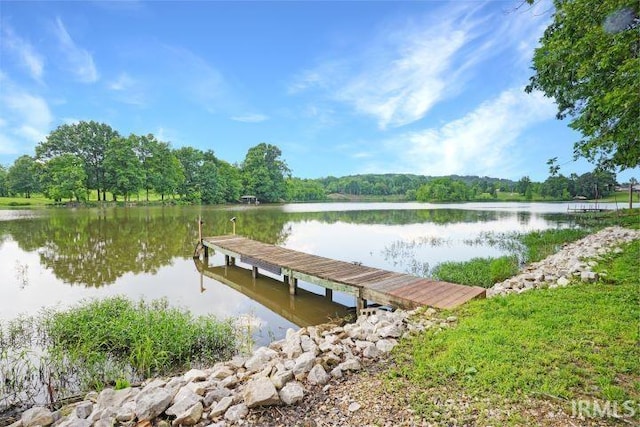 0 Creekview Ln, Cannelton, IN 47520 - dock area with a water view