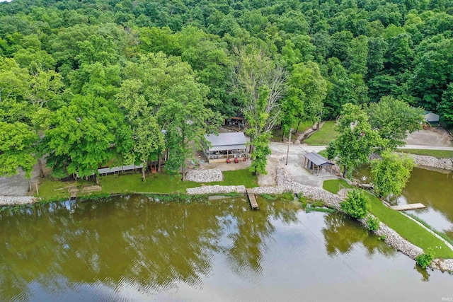 0 Creekview Ln, Cannelton, IN 47520 - aerial view of property's location with a nearby body of water and a forest