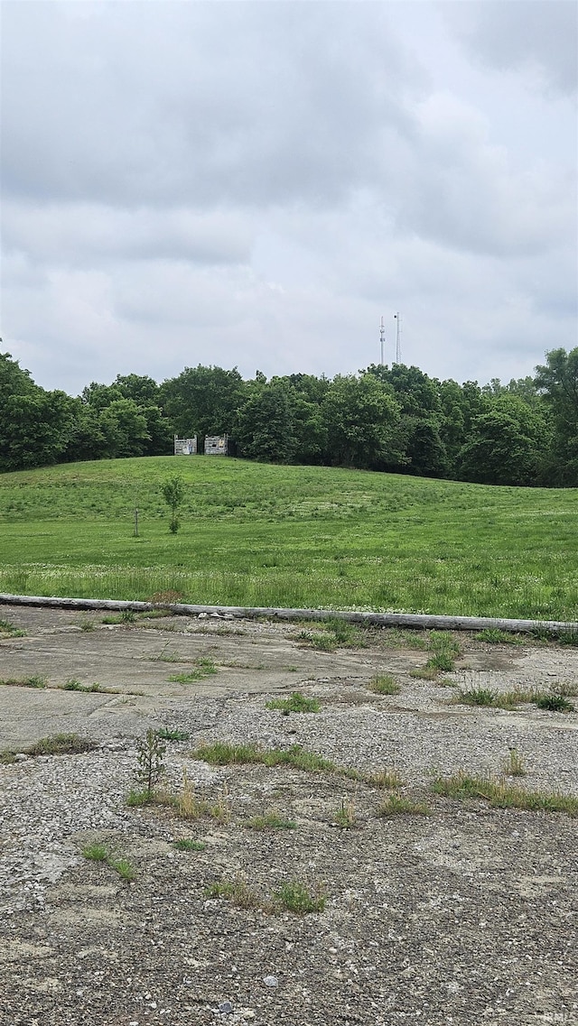 2477 W 50th Rd N, Princeton, IN 47670 - view of yard featuring a view of countryside