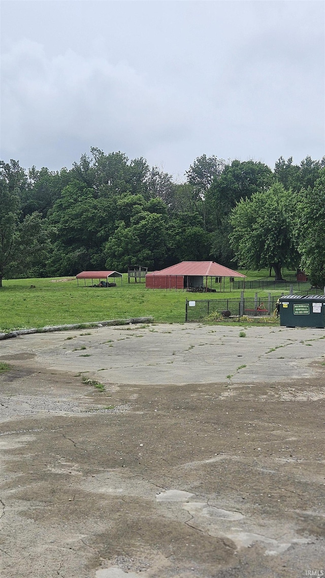 2477 W 50th Rd N, Princeton, IN 47670 - view of yard
