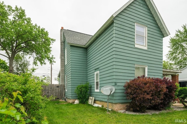 1226 Kinyon St, South Bend, IN 46616 - view of property exterior featuring a chimney