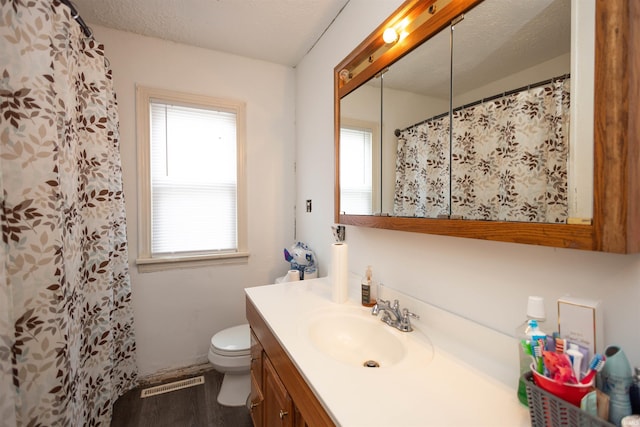 1310 Sinton Ave, Lafayette, IN 47905 - bathroom with vanity, toilet, and wood finished floors