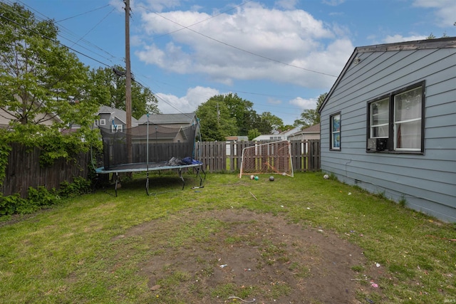1310 Sinton Ave, Lafayette, IN 47905 - view of yard featuring a trampoline