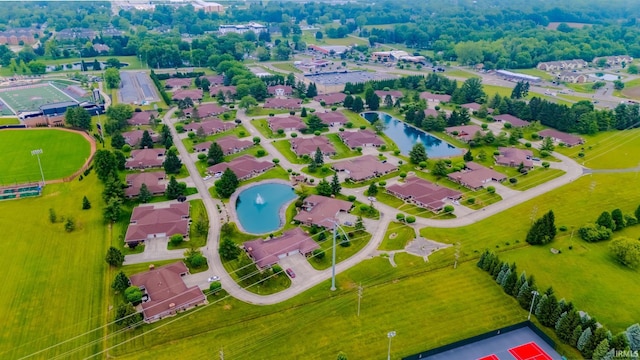 4635 S Bellamy Blvd, Marion, IN 46953 - bird's eye view of a large body of water