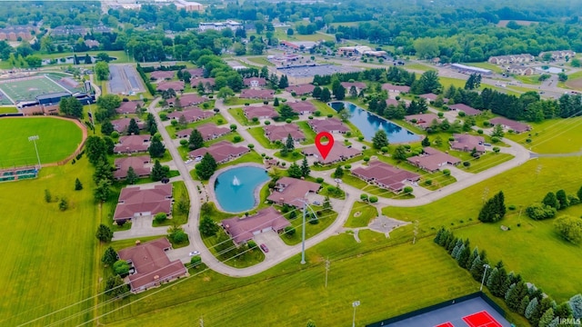 4635 S Bellamy Blvd, Marion, IN 46953 - drone / aerial view of a nearby body of water