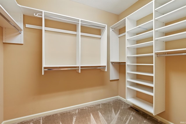 15821 Winterberry Ct, Huntertown, IN 46748 - spacious closet with carpet flooring