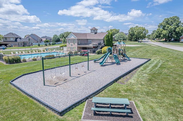 1215 Ladbrooke Dr, Evansville, IN 47725 - view of community jungle gym