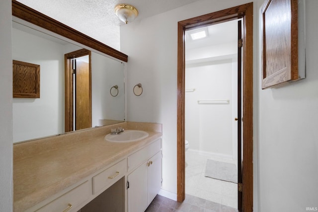 6320 Wakopa Ct, Fort Wayne, IN 46815 - bathroom with vanity, toilet, and baseboards