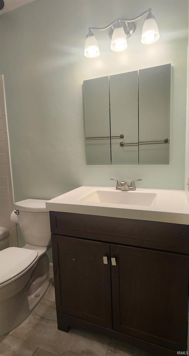 2703 Bosworth Dr, Fort Wayne, IN 46805 - bathroom featuring vanity and toilet