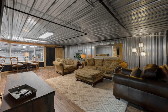 15306 Covington Rd, Fort Wayne, IN 46814 - living area featuring wood finished floors