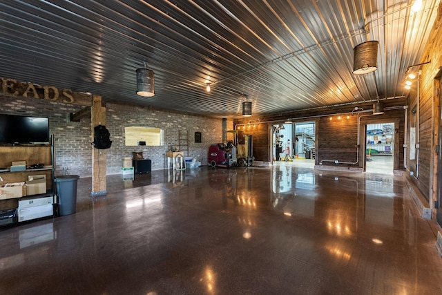 15306 Covington Rd, Fort Wayne, IN 46814 - miscellaneous room featuring wooden walls