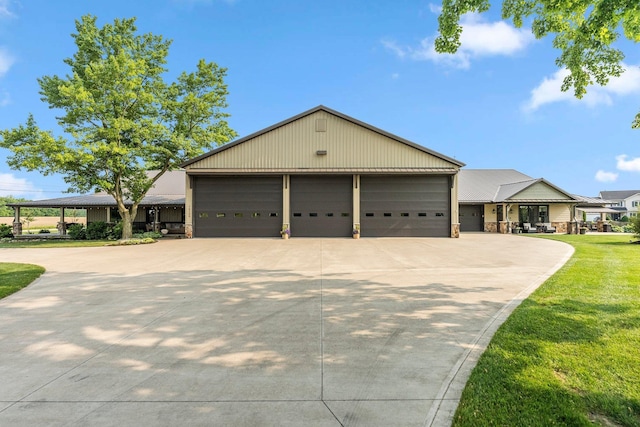 15306 Covington Rd, Fort Wayne, IN 46814 - view of front of property featuring a detached garage