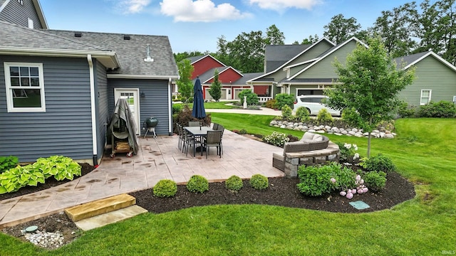 284 Savo Rock Ct, Fort Wayne, IN 46845 - view of patio / terrace