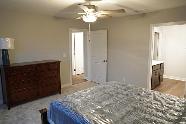 19 Conner St, Wabash, IN 46992 - bedroom with baseboards and ceiling fan