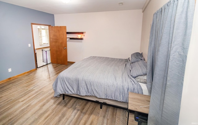 301 S Mccreary St, Fort Branch, IN 47648 - bedroom featuring wood finished floors