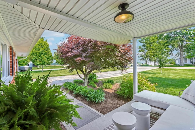 5987 E 100 N, Franklin, IN 46131 - view of patio