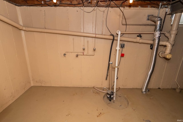 1307 Cassopolis St, Elkhart, IN 46514 - view of unfinished below grade area