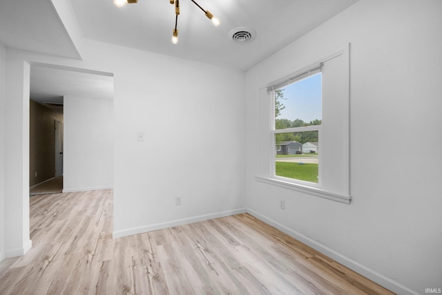 4654 Schmucker Dr, Fort Wayne, IN 46835 - unfurnished room featuring wood finished floors and baseboards