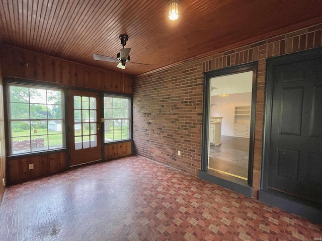 5425 Lincoln Ave, Evansville, IN 47715 - view of unfurnished sunroom