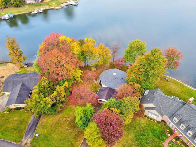 50 Reindeer Cir, Santa Claus, IN 47579 - drone / aerial view of a large body of water