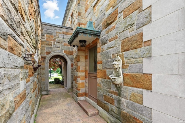 2307 Forest Park Blvd, Fort Wayne, IN 46805 - entrance to property featuring stone siding