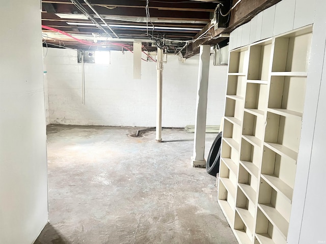 83 9th St, Logansport, IN 46947 - view of unfinished basement