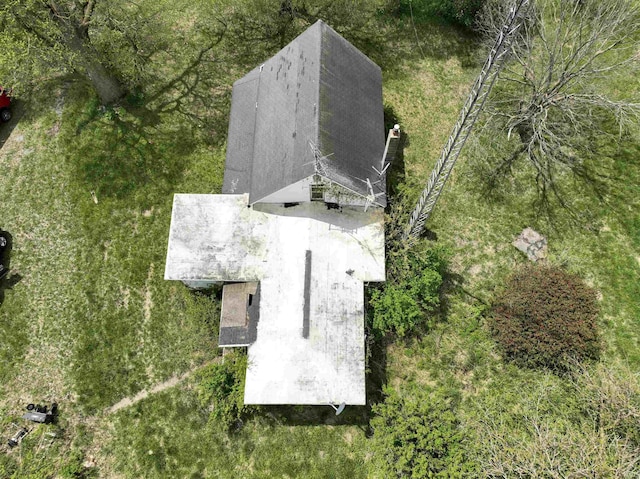 9529 N 600 E, North Manchester, IN 46962 - aerial view of property and surrounding area