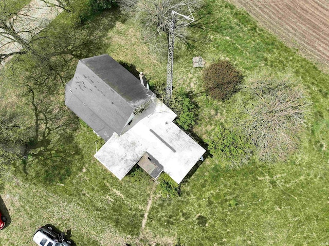 9529 N 600 E, North Manchester, IN 46962 - aerial view of property and surrounding area