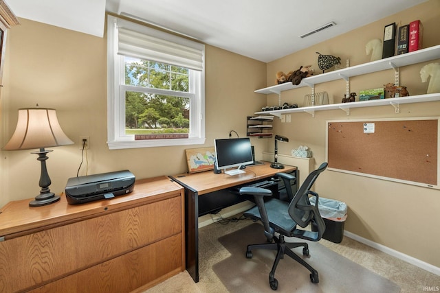 3709 Capilano Dr, West Lafayette, IN 47906 - office space with light colored carpet and baseboards