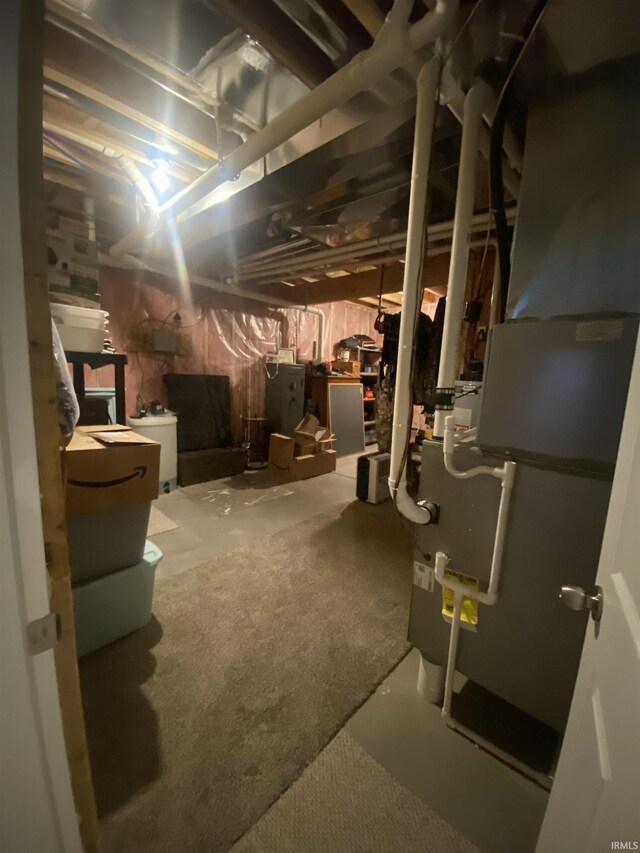 4310 E Duffy Dr, Syracuse, IN 46567 - view of unfinished basement