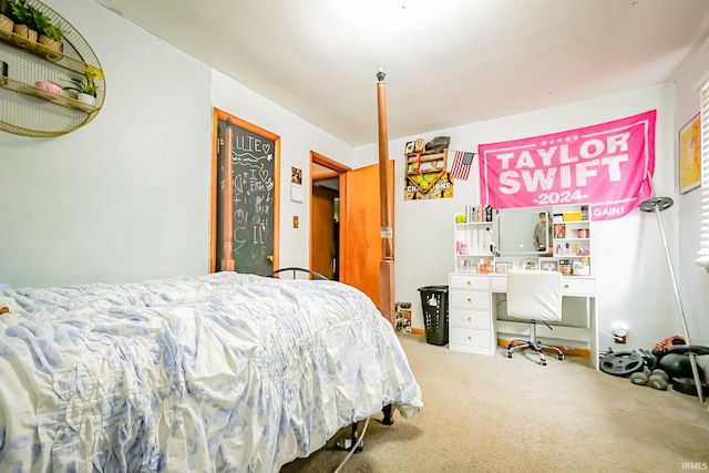 6613 E Hickory Ln, Muncie, IN 47303 - carpeted bedroom with an office area
