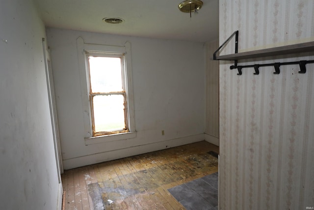 744 First St, Huntington, IN 46750 - unfurnished room with hardwood / wood-style floors