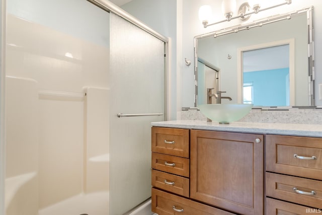 4331 Hadley Ct, West Lafayette, IN 47906 - bathroom featuring a shower stall and vanity