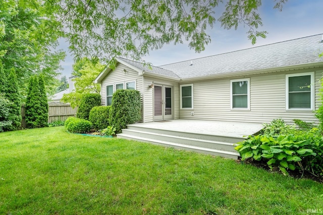 4331 Hadley Ct, West Lafayette, IN 47906 - rear view of property with a shingled roof