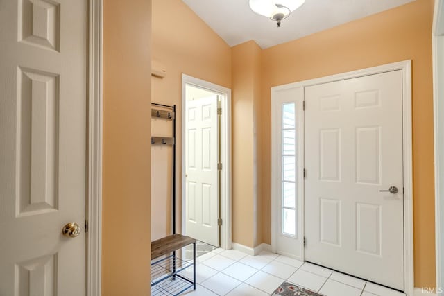 4331 Hadley Ct, West Lafayette, IN 47906 - foyer entrance featuring light tile patterned floors and baseboards
