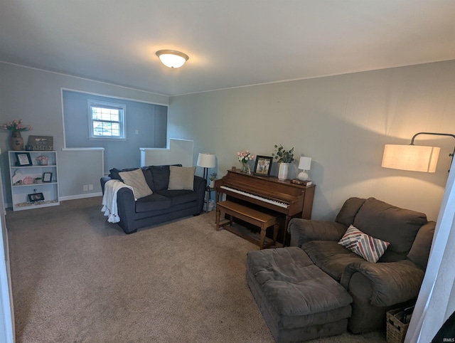 664 Columbia St, Berne, IN 46711 - living room featuring carpet flooring