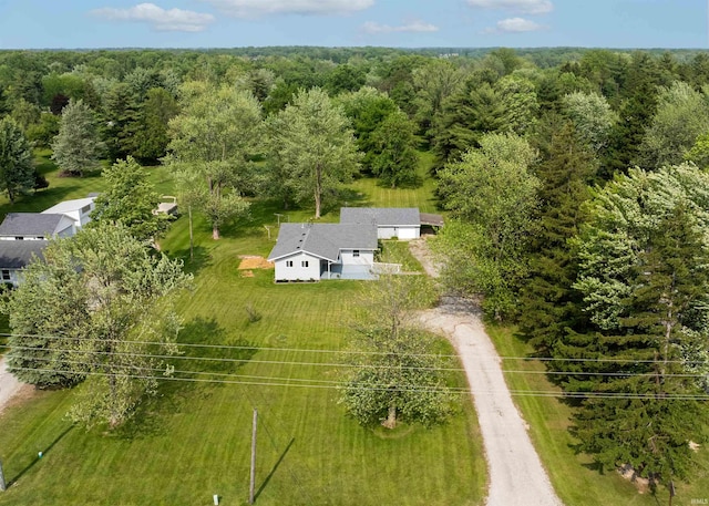9129 Winchester Rd, Fort Wayne, IN 46819 - view of subject property with a forest