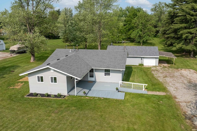 9129 Winchester Rd, Fort Wayne, IN 46819 - aerial view of property and surrounding area
