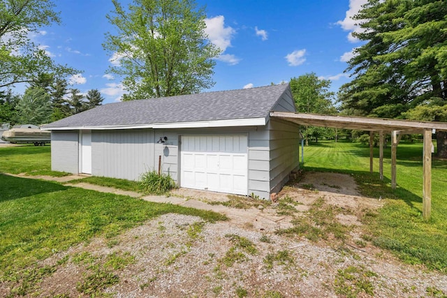 9129 Winchester Rd, Fort Wayne, IN 46819 - garage featuring a garage