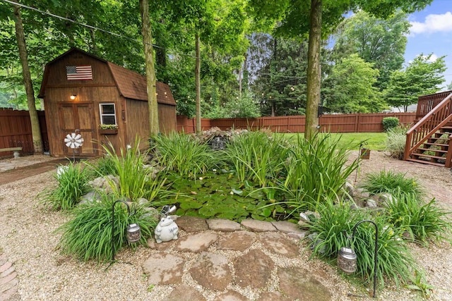 61560 Druid Ln, South Bend, IN 46614 - fenced backyard featuring stairs