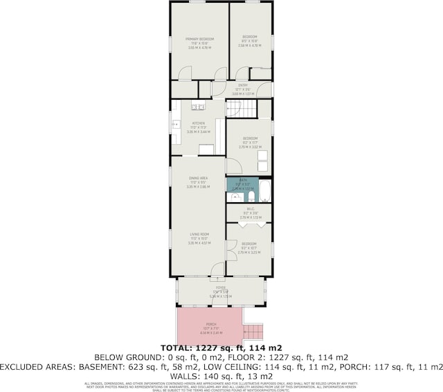 3311 Ardmore Trl, South Bend, IN 46628 - floor plan / room layout