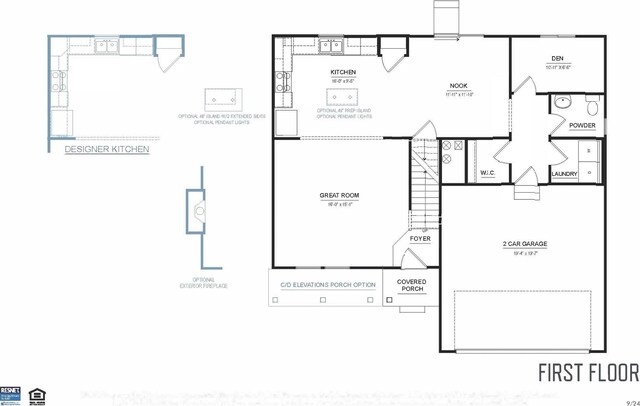 405 Somerfield Dr, Lakeville, IN 46536 - property floor plan