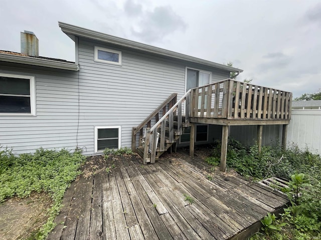 2659 Castine Walk, Mishawaka, IN 46544 - view of wooden terrace