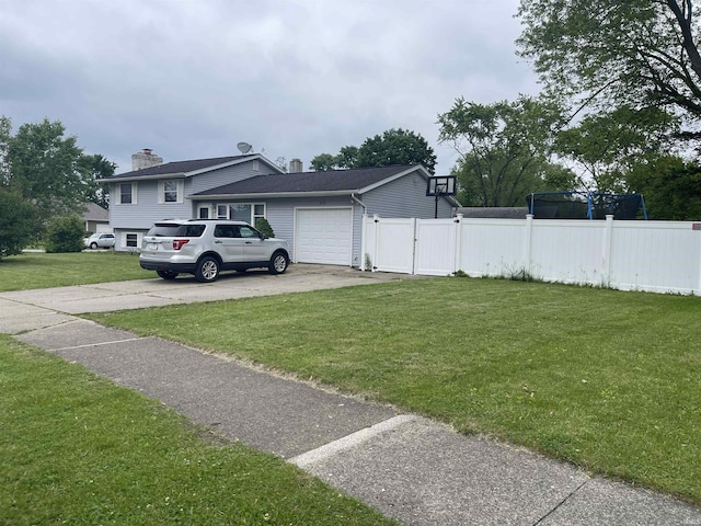 2659 Castine Walk, Mishawaka, IN 46544 - view of side of home with a garage and driveway