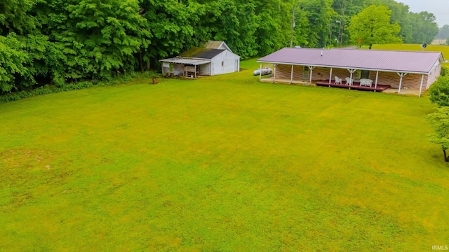 1113 E 500 S, Wabash, IN 46992 - view of yard with an outdoor structure