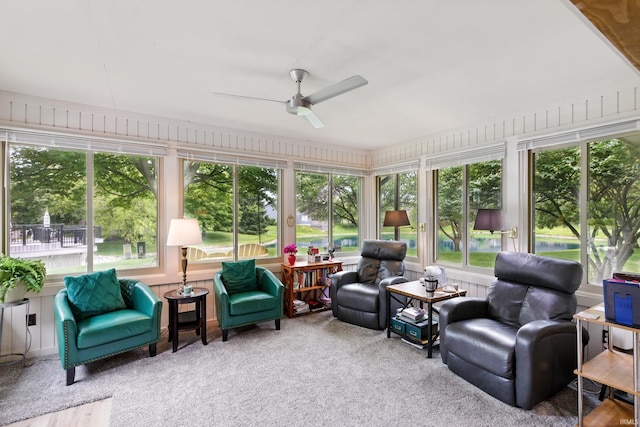 5816 Bayside Dr, Fort Wayne, IN 46815 - sunroom featuring carpet flooring