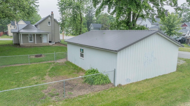 208 N Heaton St, Knox, IN 46534 - view of side of home with metal roof