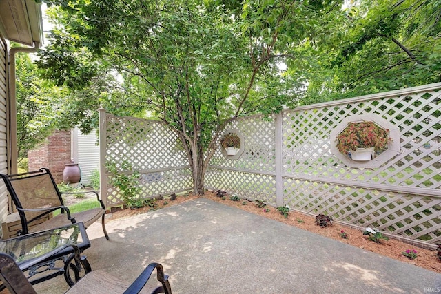 723 E Moss Creek Dr, Bloomington, IN 47401 - view of patio / terrace