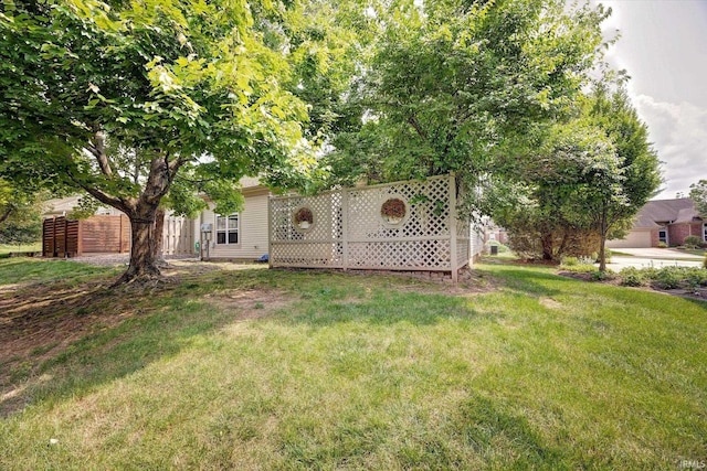 723 E Moss Creek Dr, Bloomington, IN 47401 - view of yard