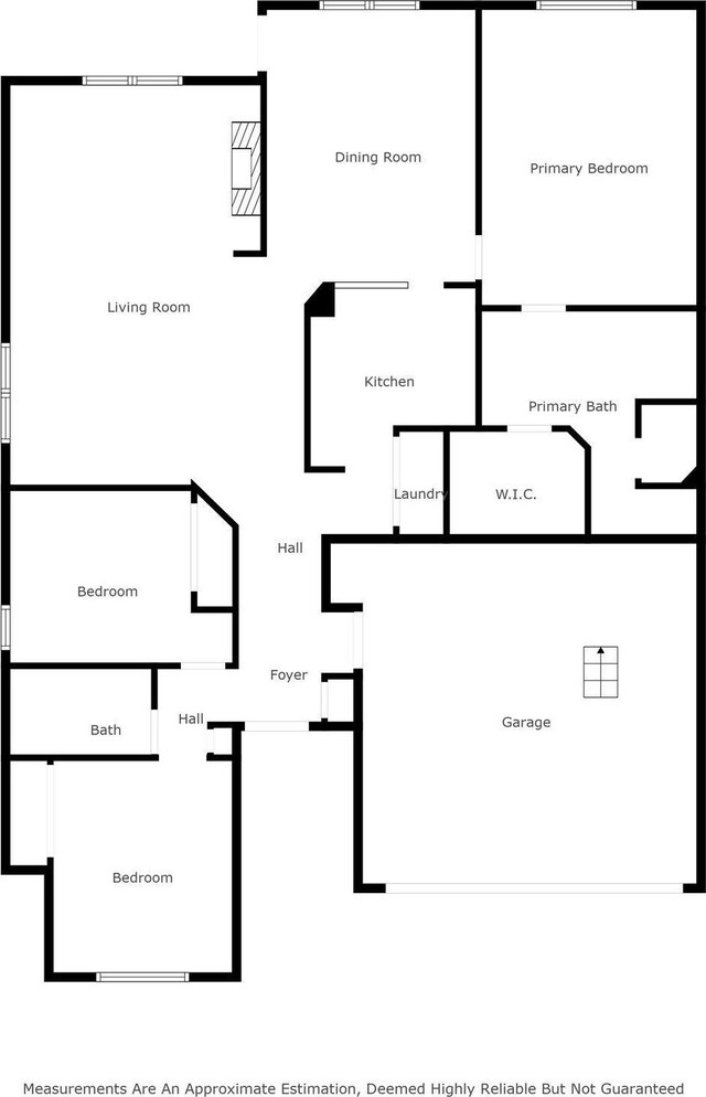 723 E Moss Creek Dr, Bloomington, IN 47401 - home floor plan